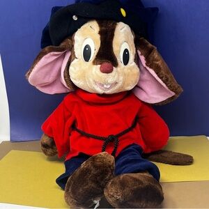 1986 Fievel Mousekevitz An American Tail 20” Plush Vintage Sears